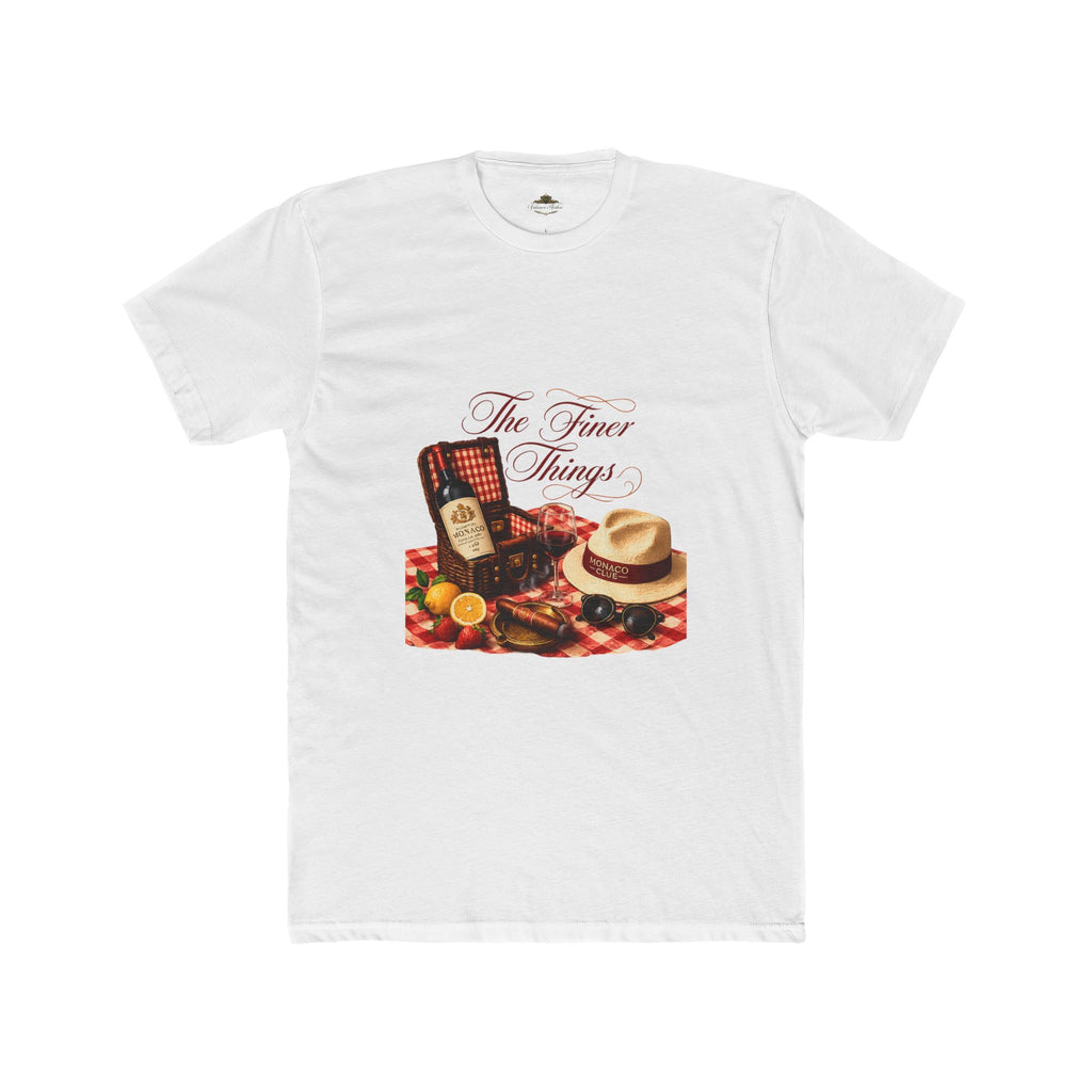 valanor arden Vintage Picnic Tee — "The Finer Things" Graphic T-Shirt