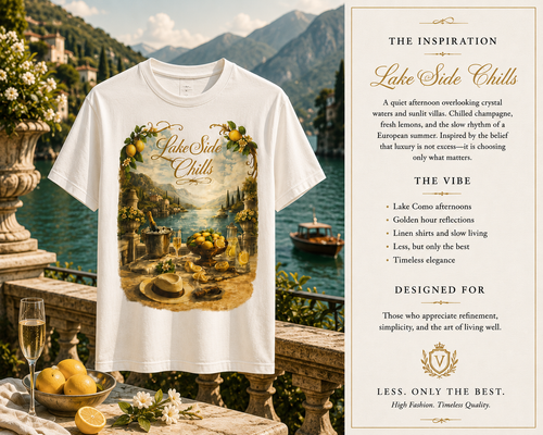 valanor arden Lake Side Chill Tee — Vintage Lakeside Vacation T-Shirt