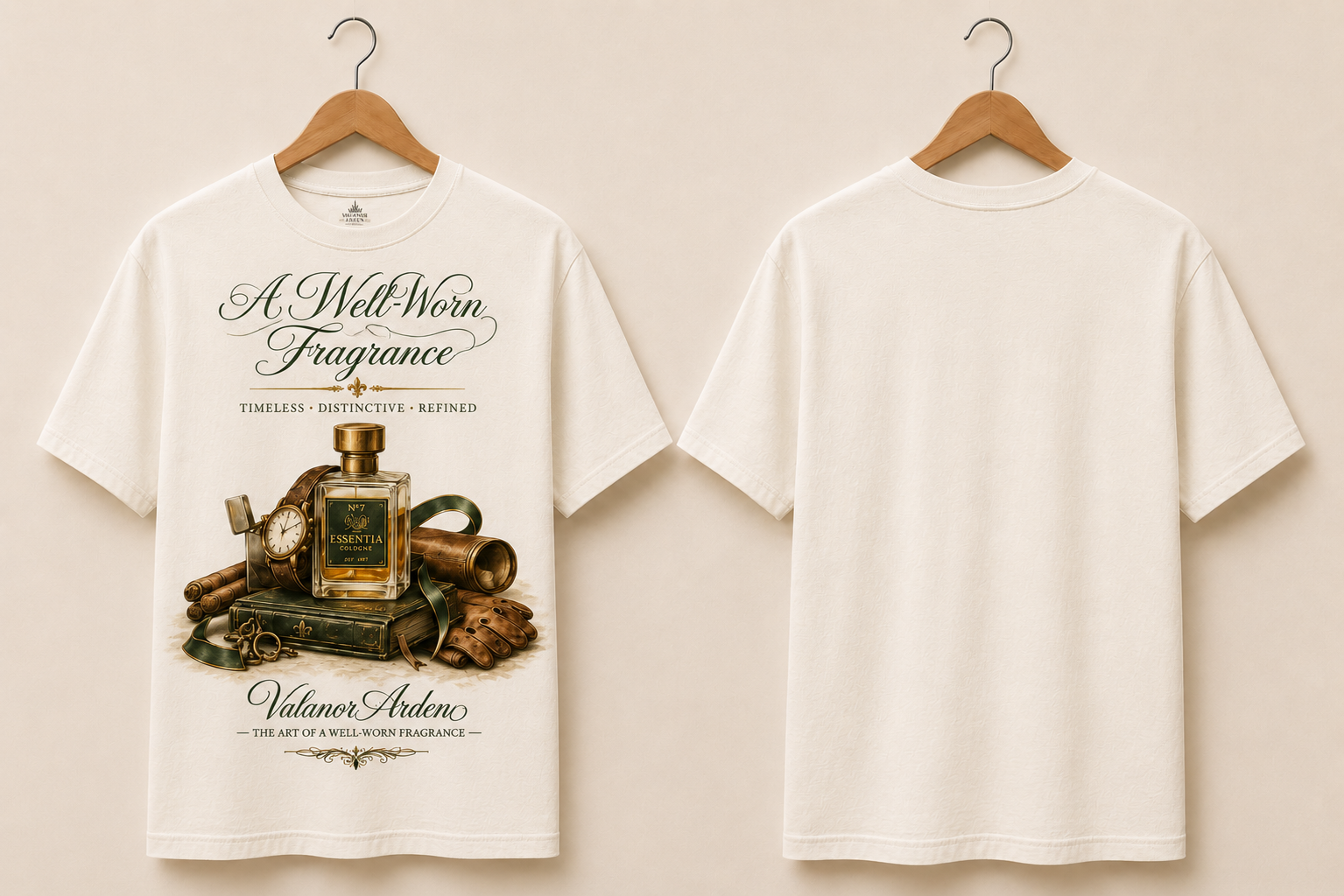 Valanor Arden – The Art of a Bottled Sunset™ | Luxury Lifestyle Graphic T-Shirt