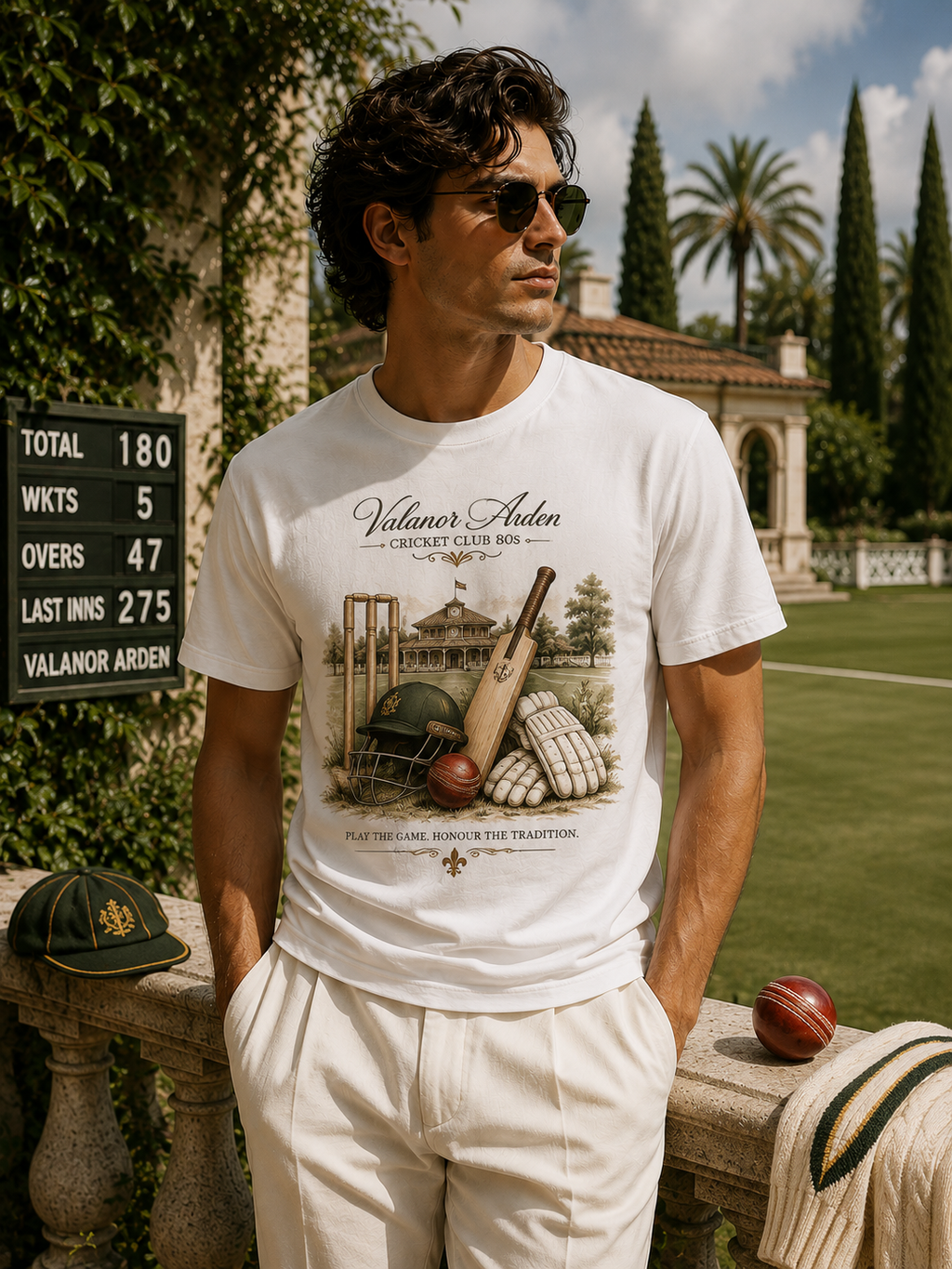 Valanor Arden – Cricket Club Heritage™ | Premium Graphic T-Shirt
