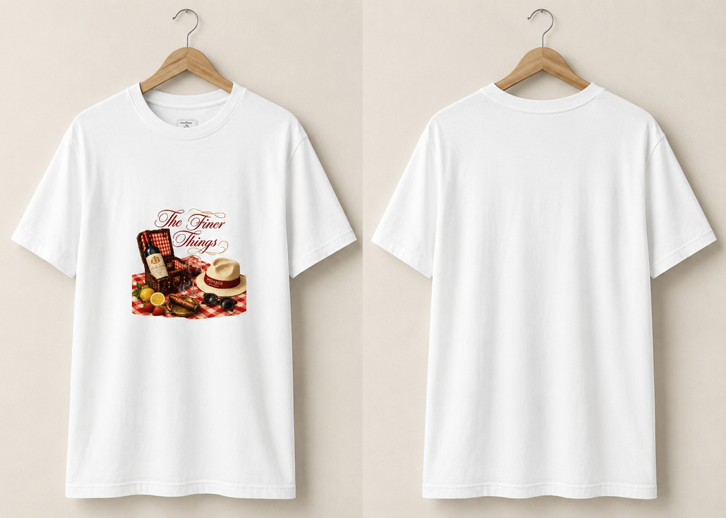 alanor Arden – The Finer Things | Old Money Picnic Graphic T-Shirt
