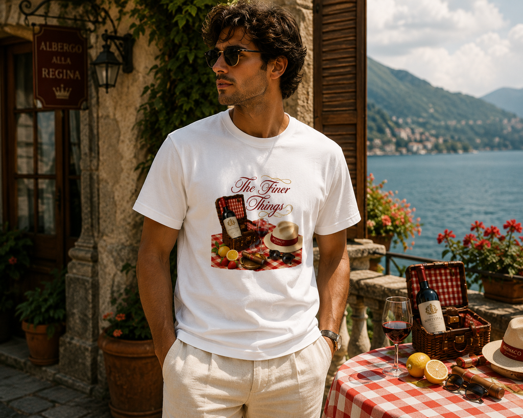 alanor Arden – The Finer Things | Old Money Picnic Graphic T-Shirt