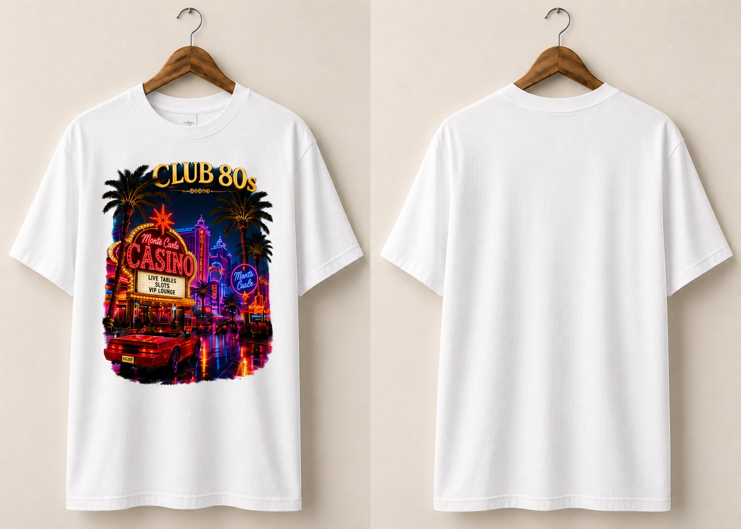 Valanor Arden – Club 80s | Luxury Casino Graphic T-Shirt