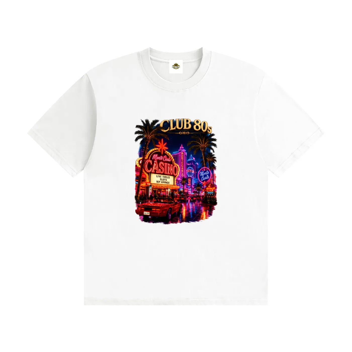 Valanor Arden – Club 80s | Luxury Casino Graphic T-Shirt